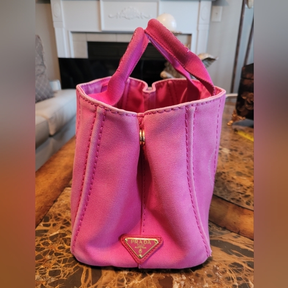 Prada Canapa Pink handbag - Picture 4 of 9
